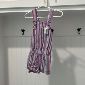 Cat & Jack multi colored romper. 12mo .. no stains .. smoke free home.